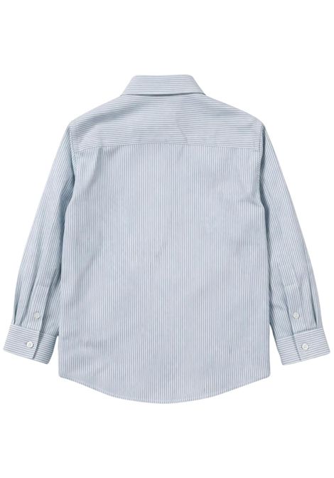 Blue cotton shirt for children Manuel Ritz | 3373AZZURRO